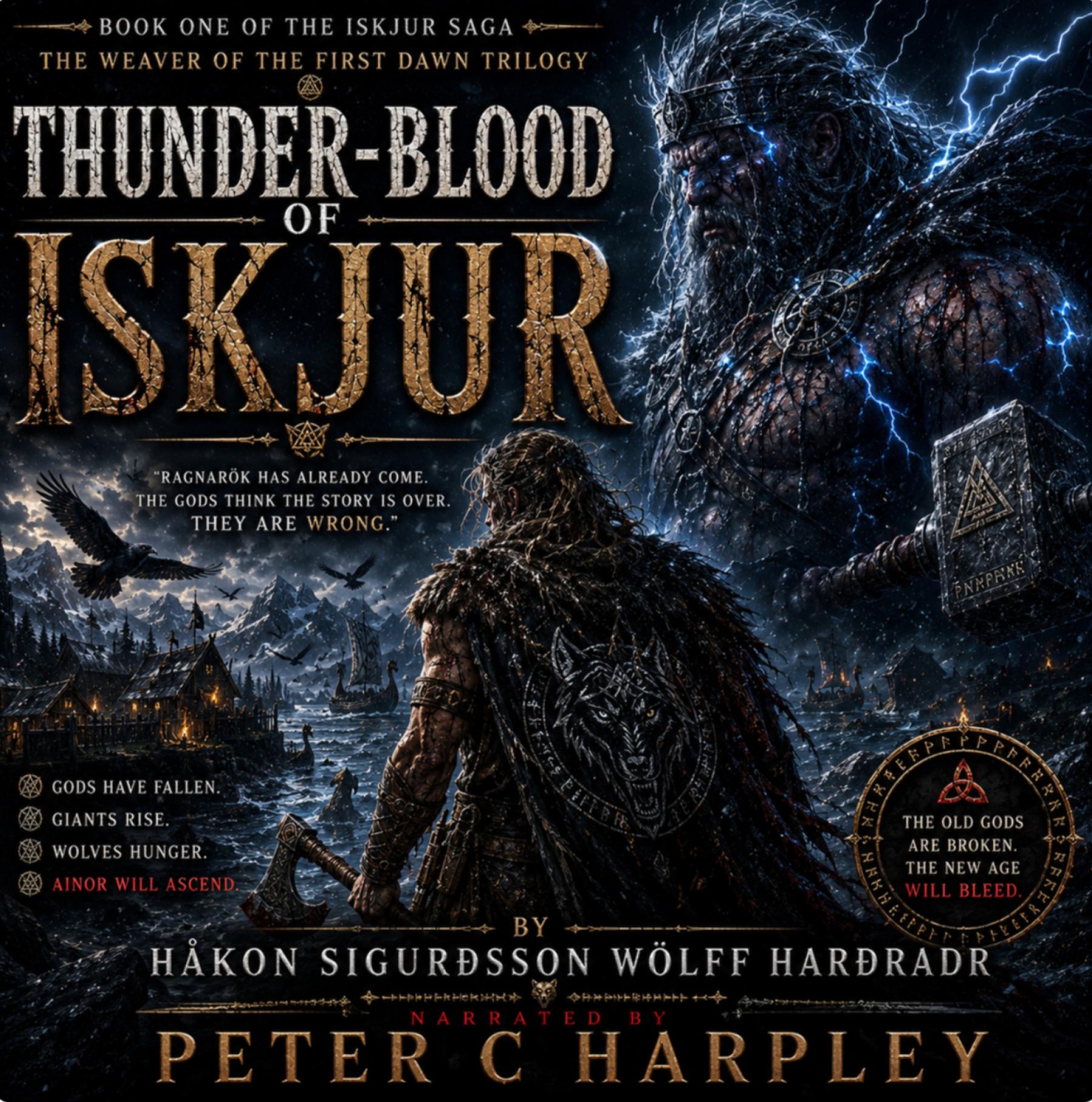 Thunder blood of Iskjur audiobook narrated by Peter Harpley
